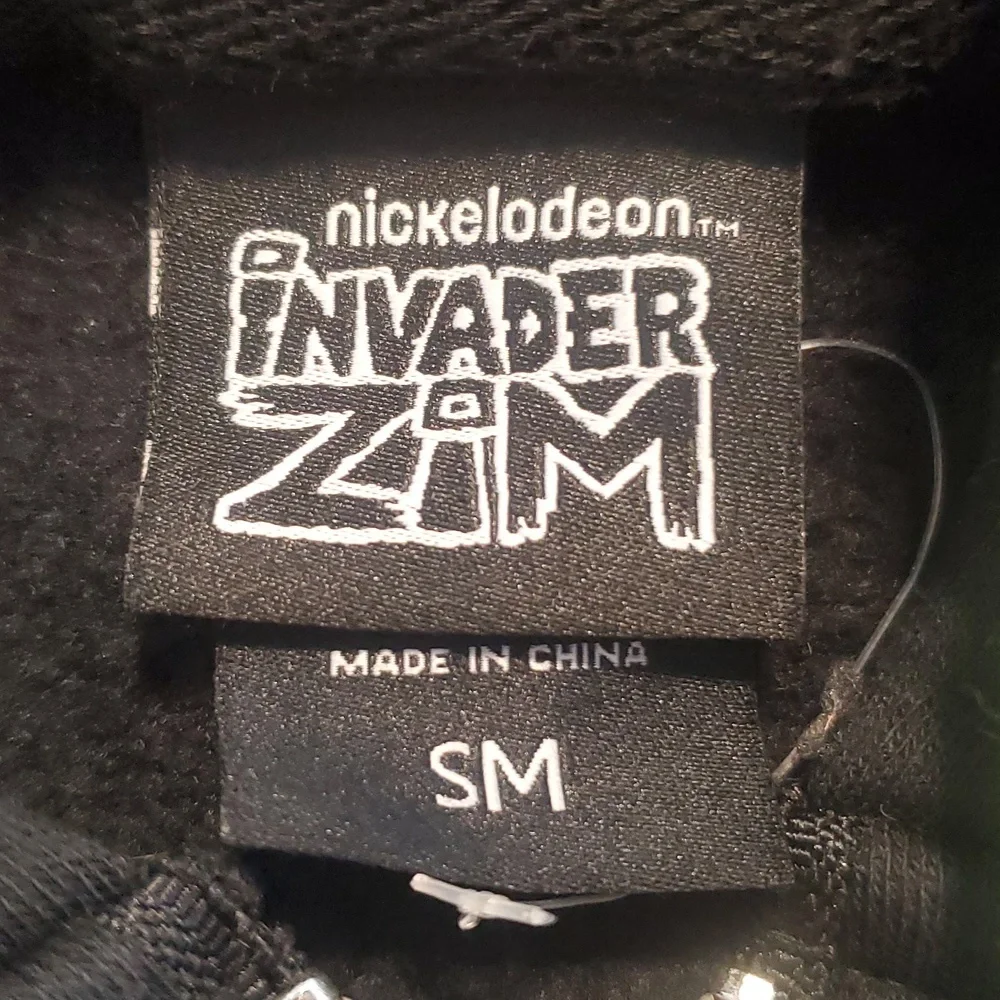Invader Zim Gir Doom Zip Up Hoodie Nickelodeon Men's Sz.M Sweatshirt